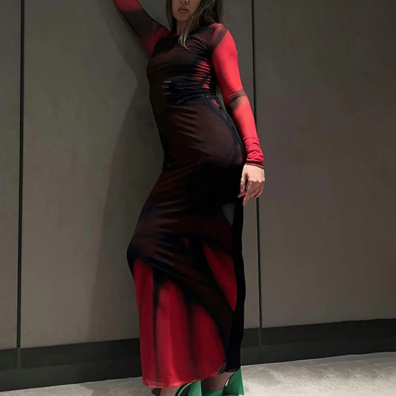 Raiden See-Through Dress - Image 4