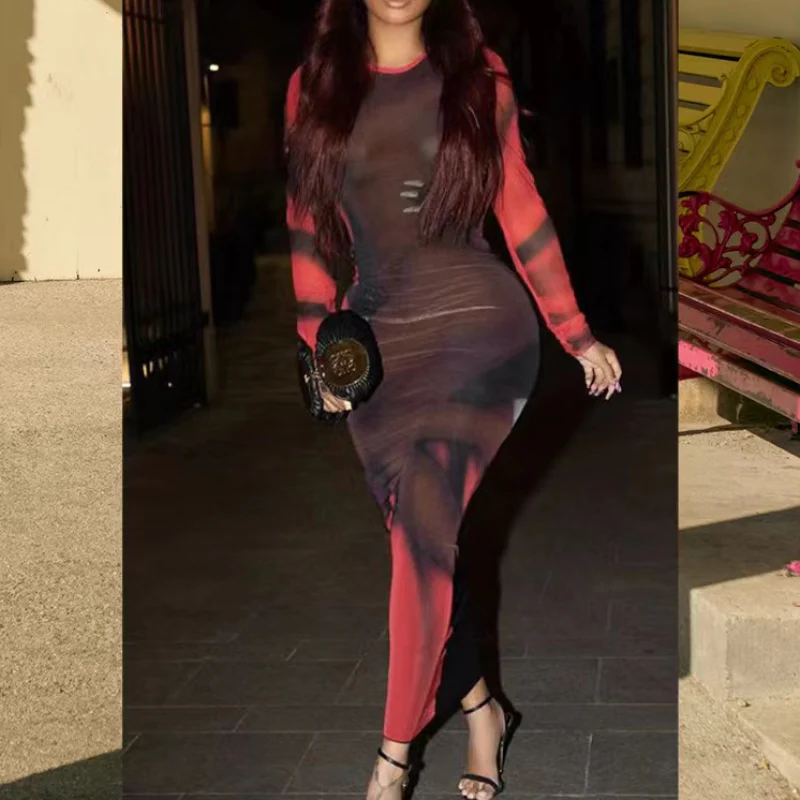 Raiden See-Through Dress - Image 5
