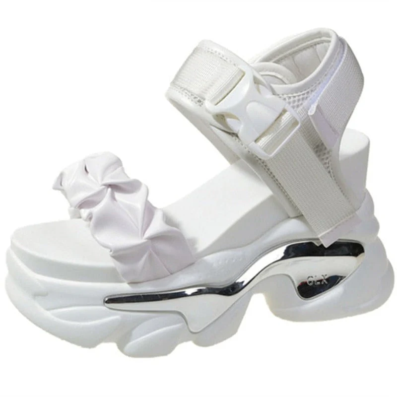 Riviera Rendezvous Platform Sandals - Image 2