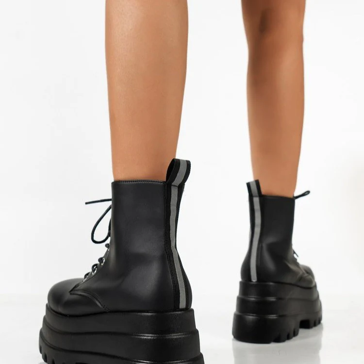 Rocco High Platform Boots - Image 4