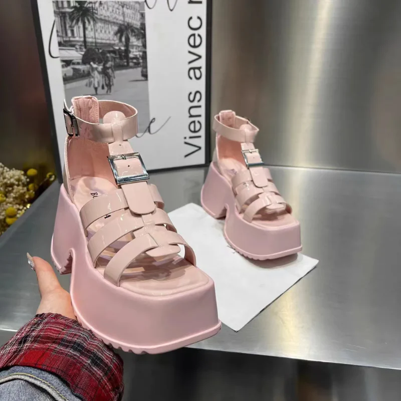 Rouji Platform Sandals - Image 4