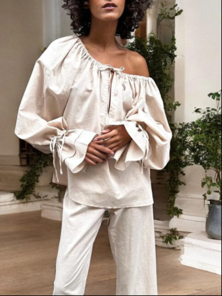 Ruffle Aura Off-Shoulder Set - Image 5