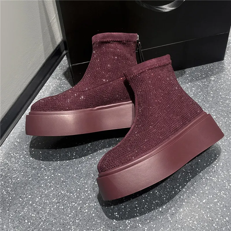 Rustic Radiance Chic Boots - Image 6