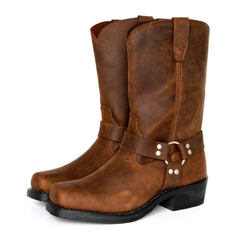 Rustic Ringer Cowboy Boots - Image 3