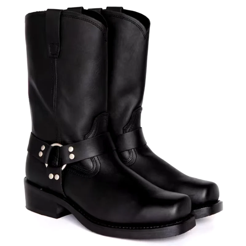 Rustic Ringer Cowboy Boots - Image 4