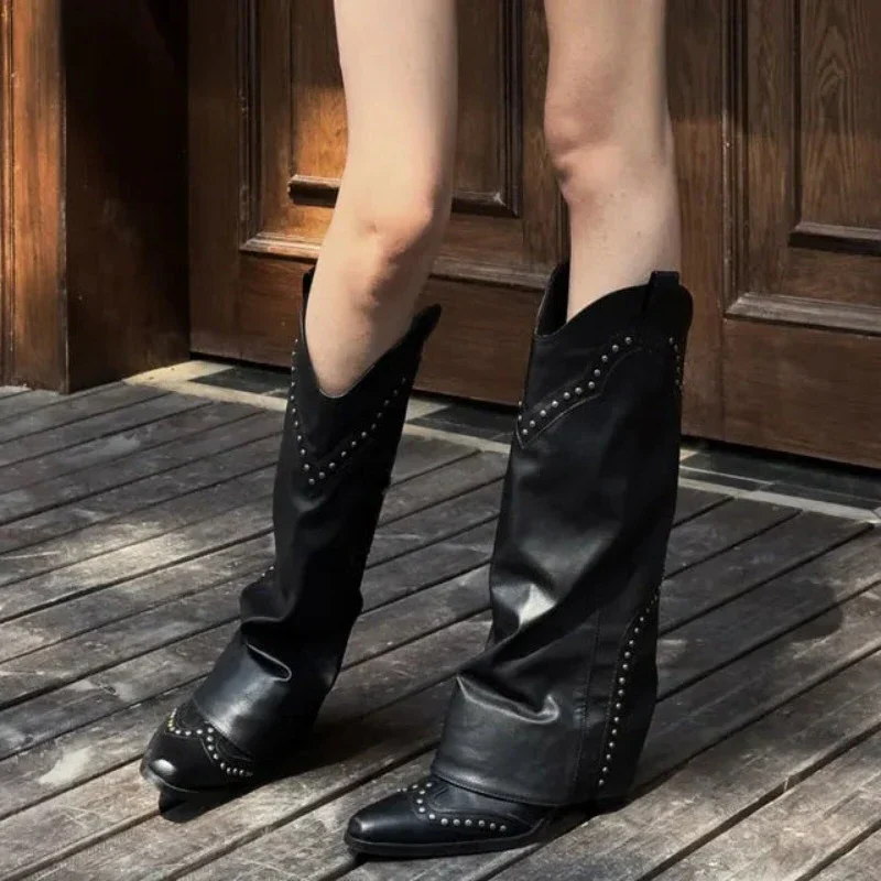 Rustic Rustlers Cowboy Boots - Image 2