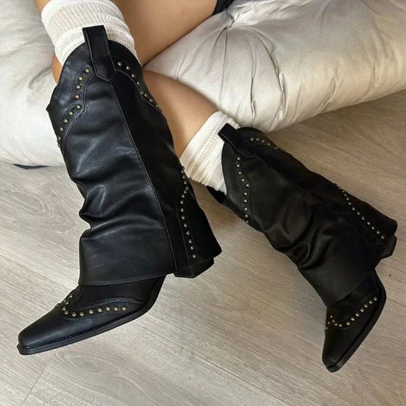 Rustic Rustlers Cowboy Boots - Image 4