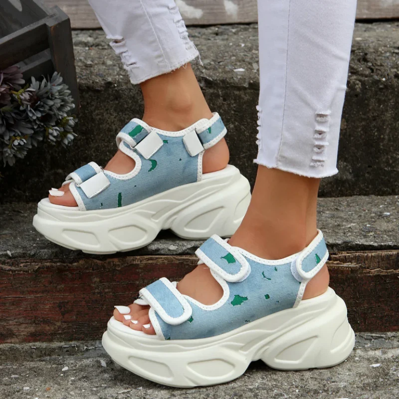 Sandy Trendy Platform Sandals - Image 4
