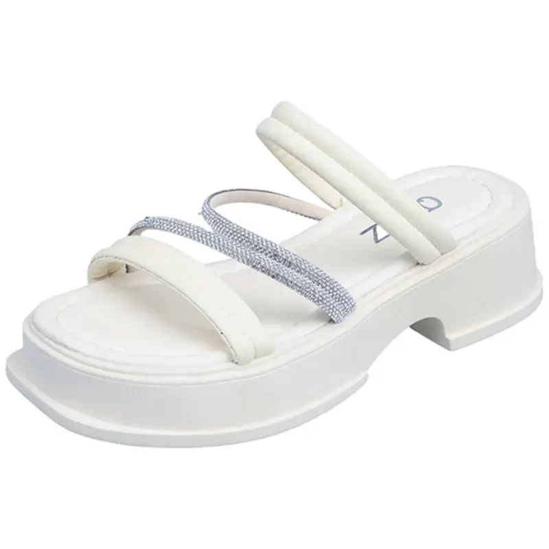 Santorini Platform Slippers - Image 2