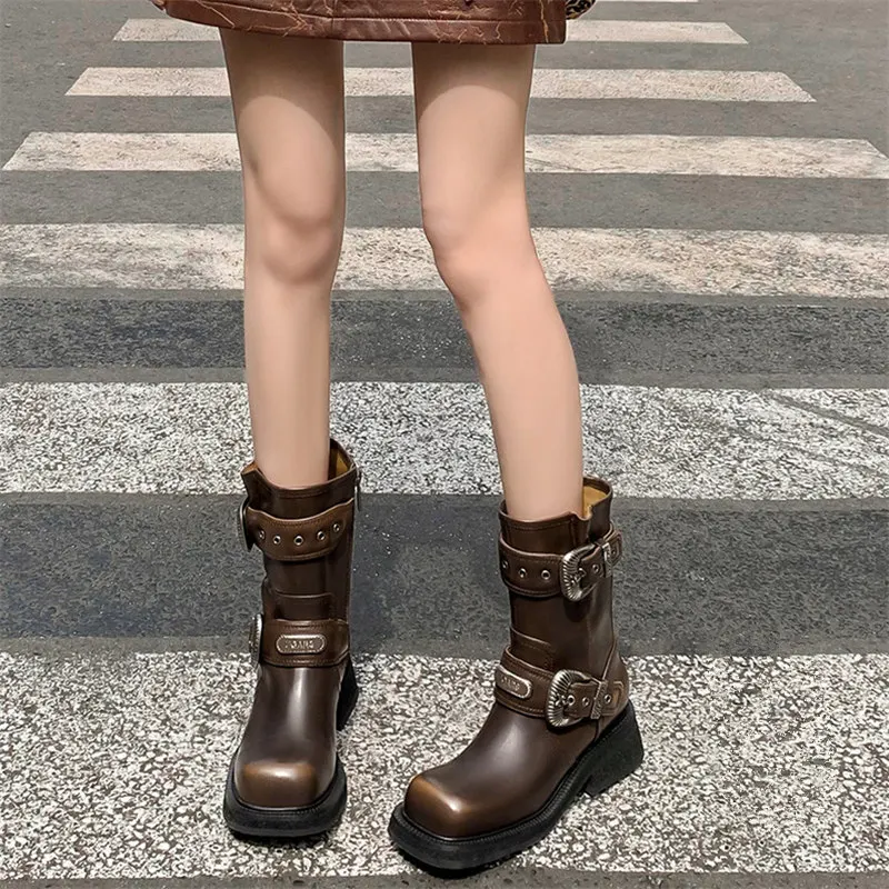 Sculpted Sole Fashion Boots - Image 5