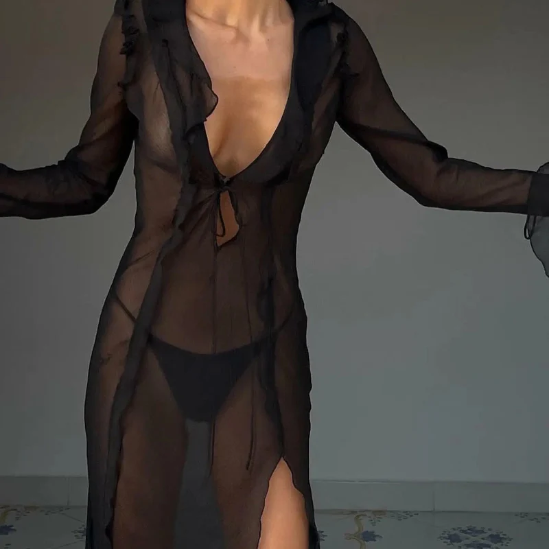 Seraphina Slit Cover-Up - Image 5