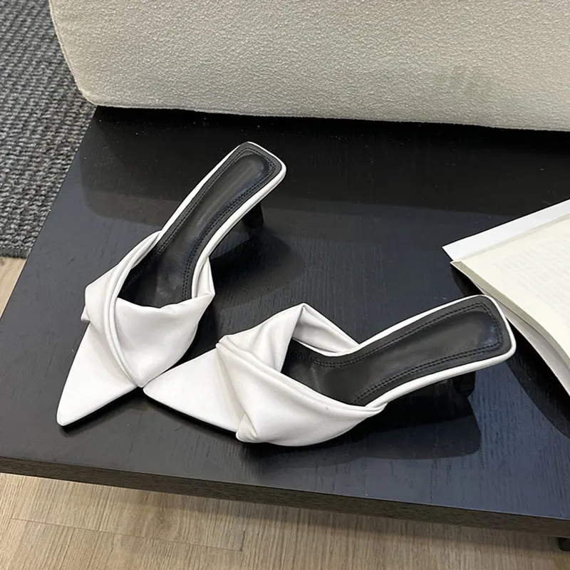 Serpentine Pointed Sandals - Image 2