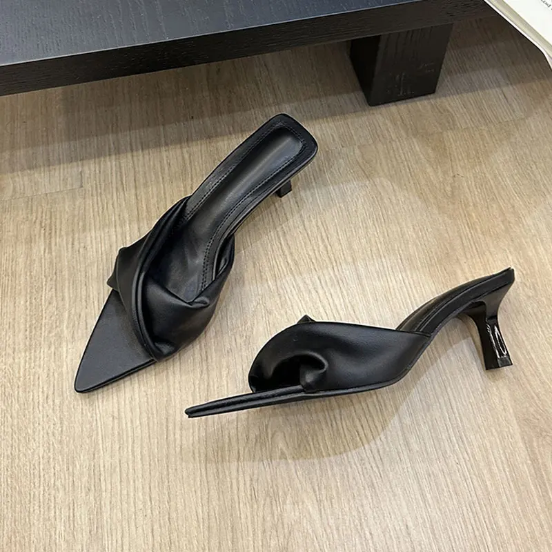 Serpentine Pointed Sandals - Image 3