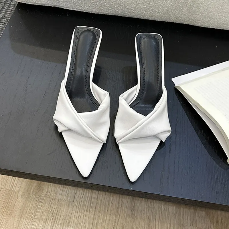 Serpentine Pointed Sandals - Image 8