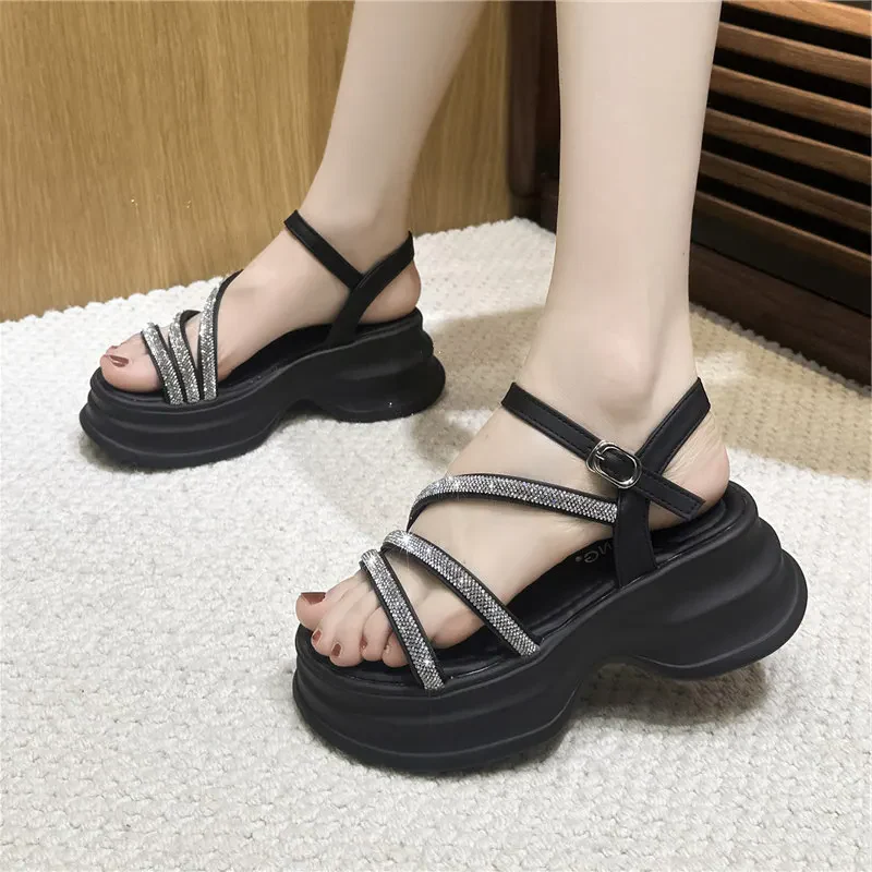 ShoreGlam Platform Sandals - Image 4