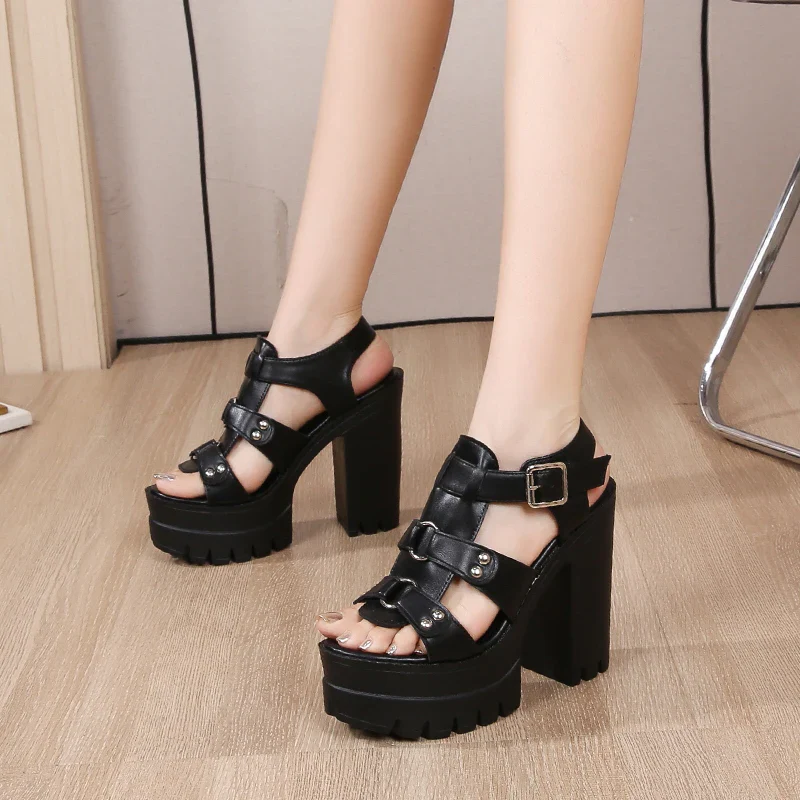 SkyHigh Siren Platform Heels - Image 5