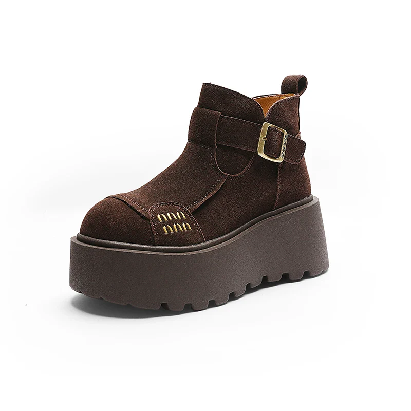 SkyLift Suede Ankle Boots - Image 3