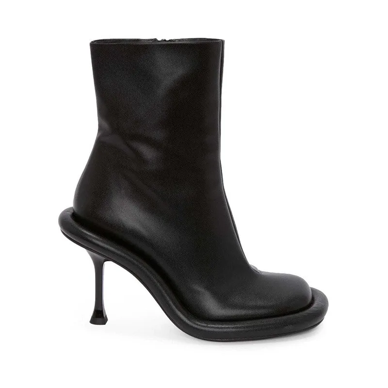 Skyline Blue High Heel Boots - Image 2