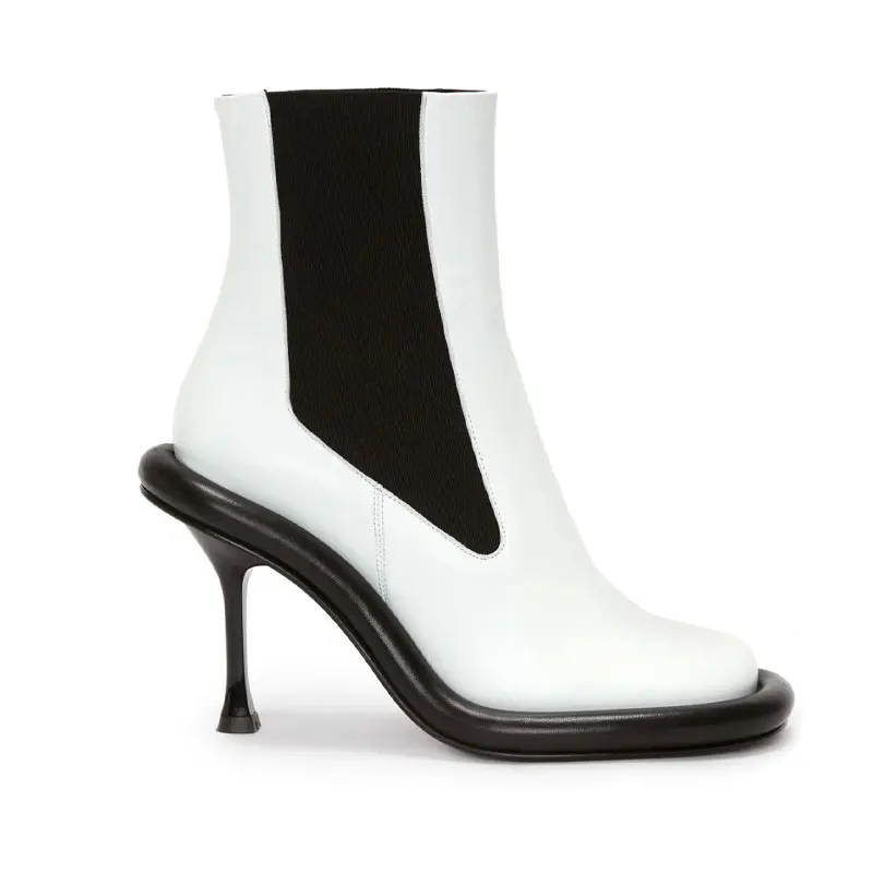 Skyline Blue High Heel Boots - Image 4