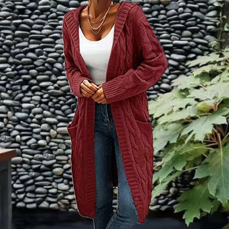 Snug Serenity Loose Cardigan - Image 3