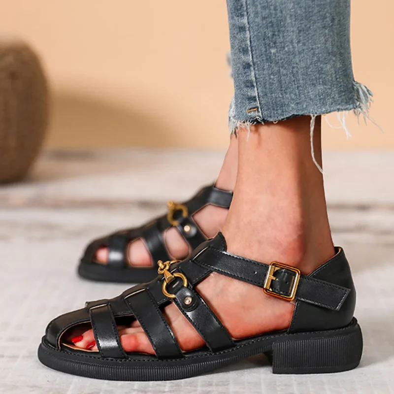 Solka Roman Sandals - Image 3