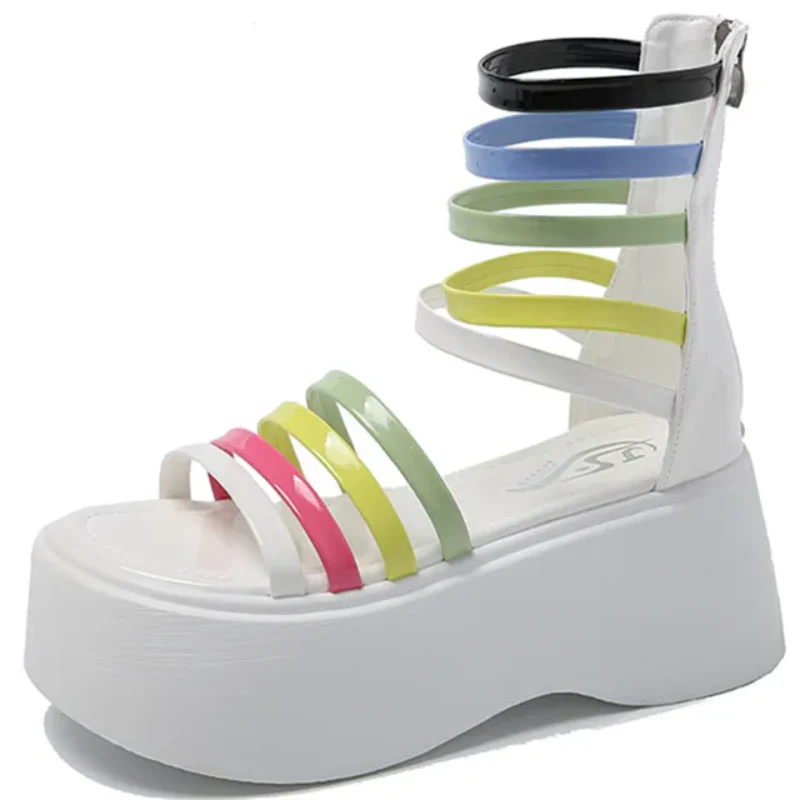 SpectrumStep Strap Sandals - Image 2