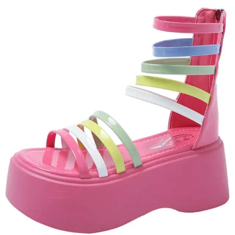 SpectrumStep Strap Sandals - Image 3