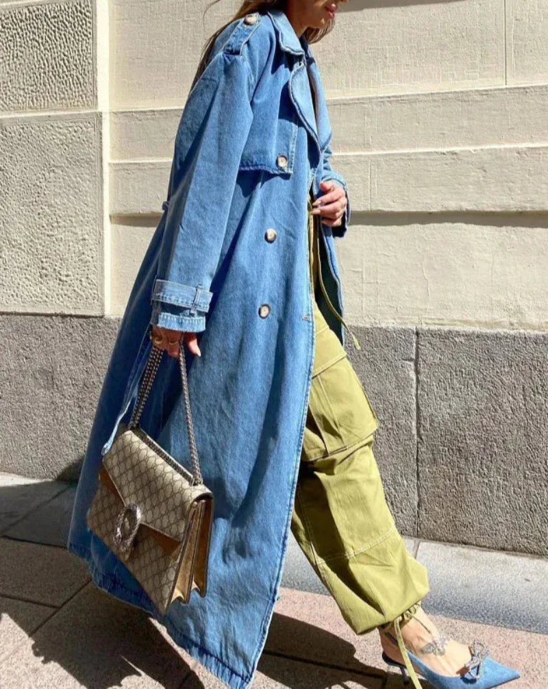 Sterlin Denim Trench - Image 2
