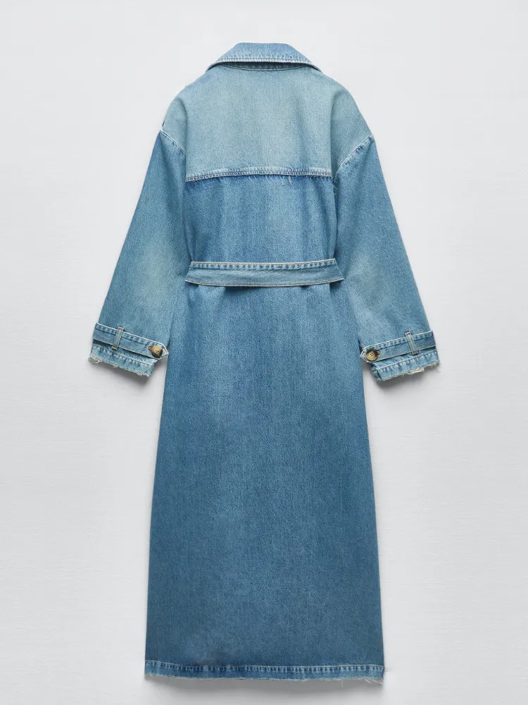 Sterlin Denim Trench - Image 4