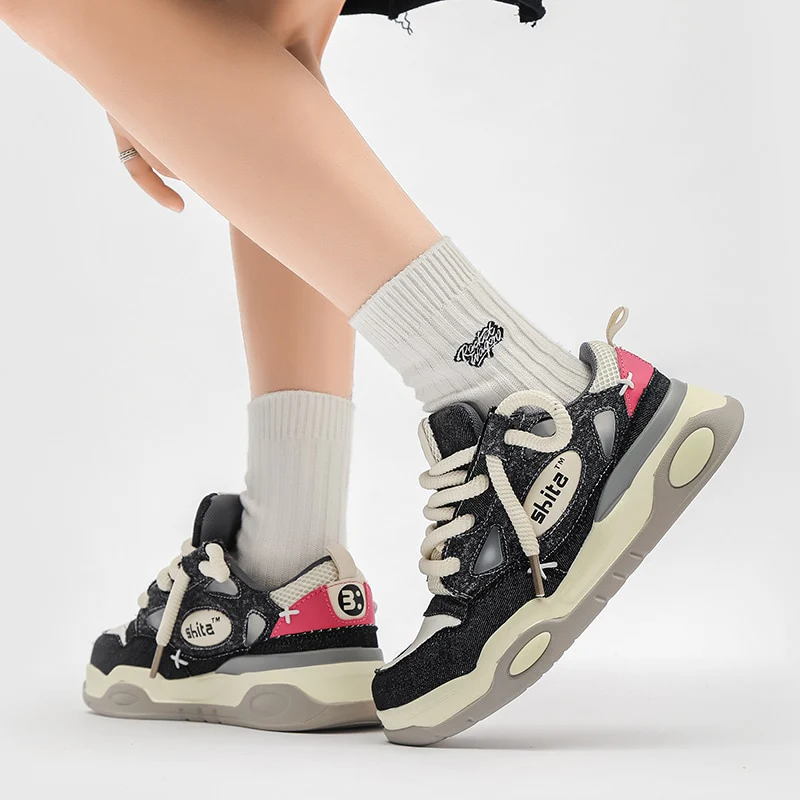 Strada Denim Sneakers - Image 6