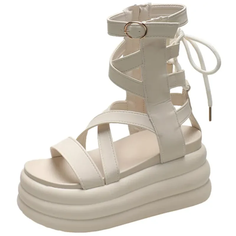 StrapWrap Tie Sandals - Image 2