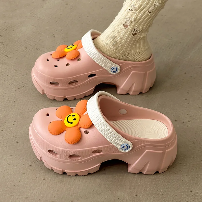 Sunny Petal Platform Slides - Image 2