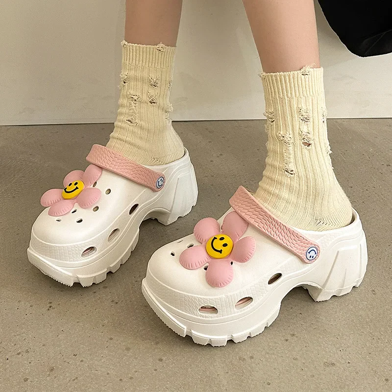 Sunny Petal Platform Slides - Image 4