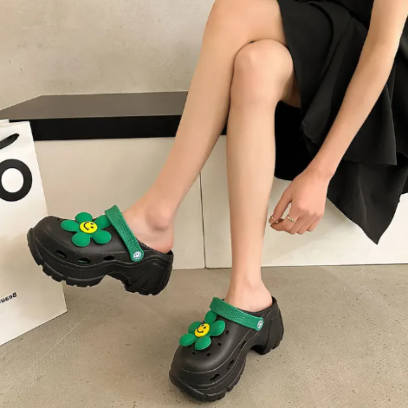 Sunny Petal Platform Slides - Image 5