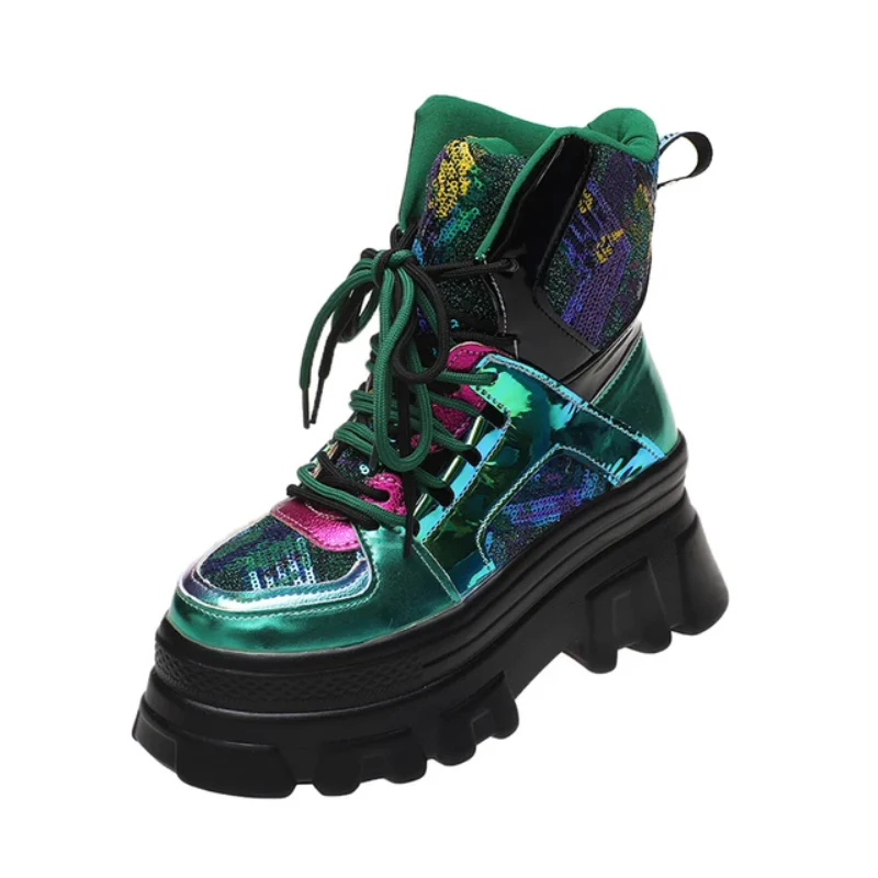 Techno Walk Chunky Boots - Image 2