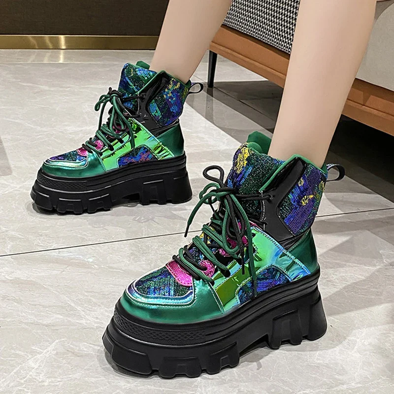 Techno Walk Chunky Boots - Image 4
