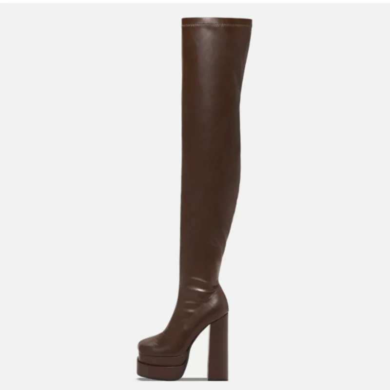 Temptation Tall Thigh High Boots - Image 4