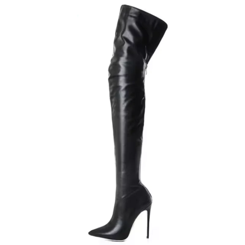 Temptation Tall Thigh High Boots - Image 5