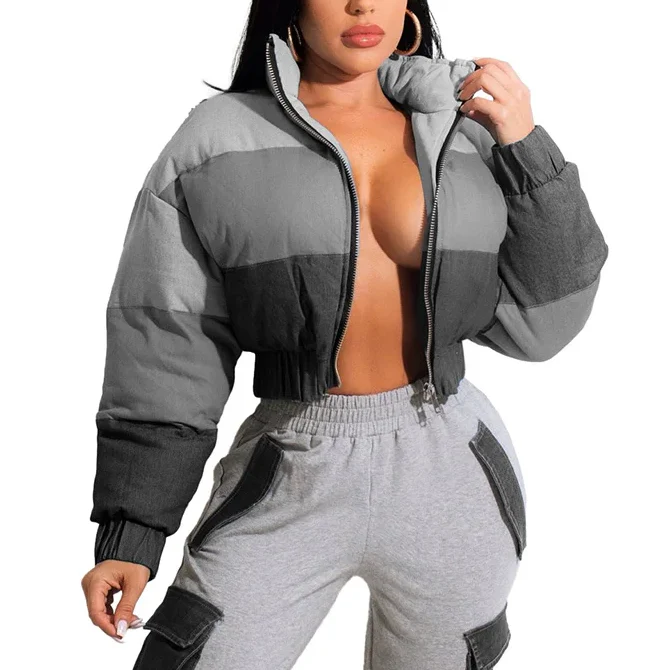 Trio Stripe Puffer Jacket - Image 2