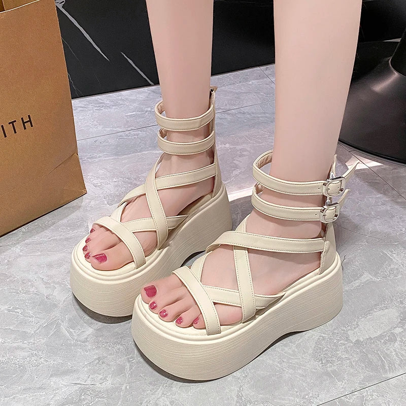 TwinLatch Strappy Sandals - Image 7