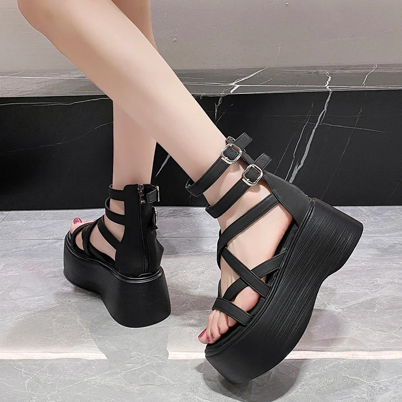 TwinLatch Strappy Sandals - Image 8