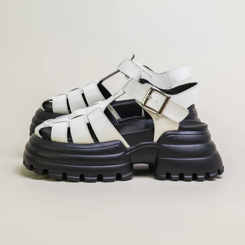 Veneto Gladiator Platform Sandals - Image 5