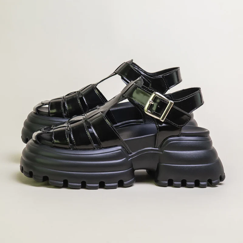 Veneto Gladiator Platform Sandals - Image 6