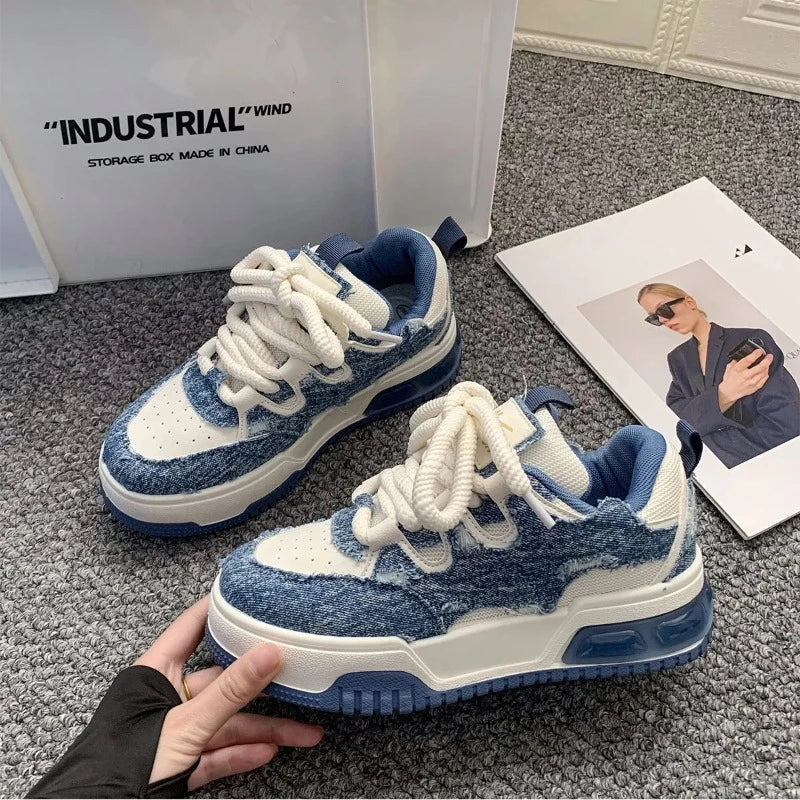 Ventura Denim Sneakers - Image 5
