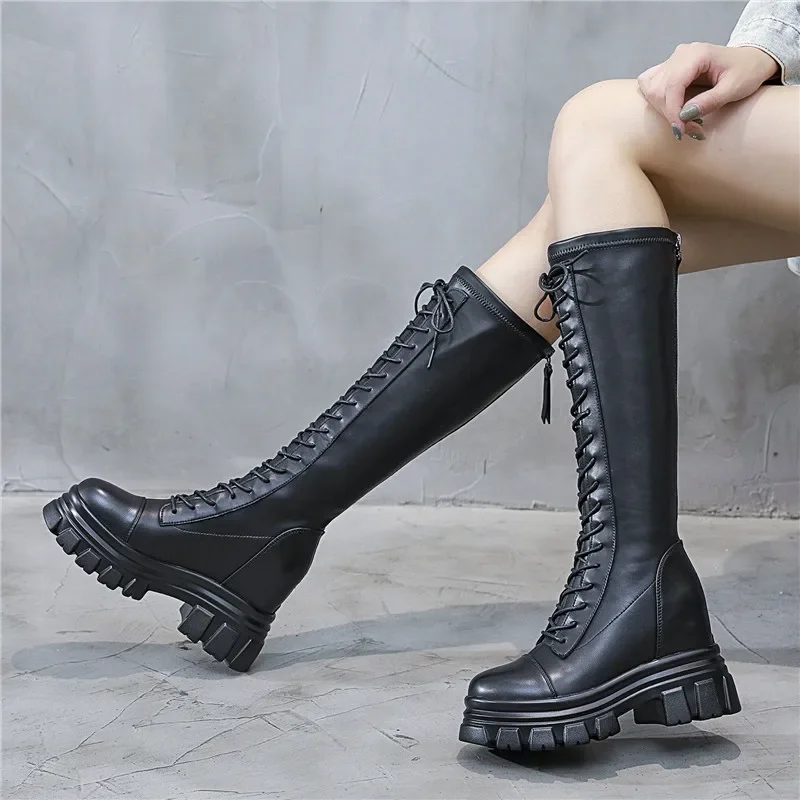 Verve Knee High Boots - Image 4