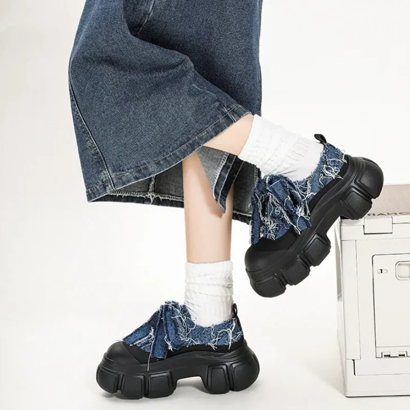 Vincy Denim Booties - Image 2