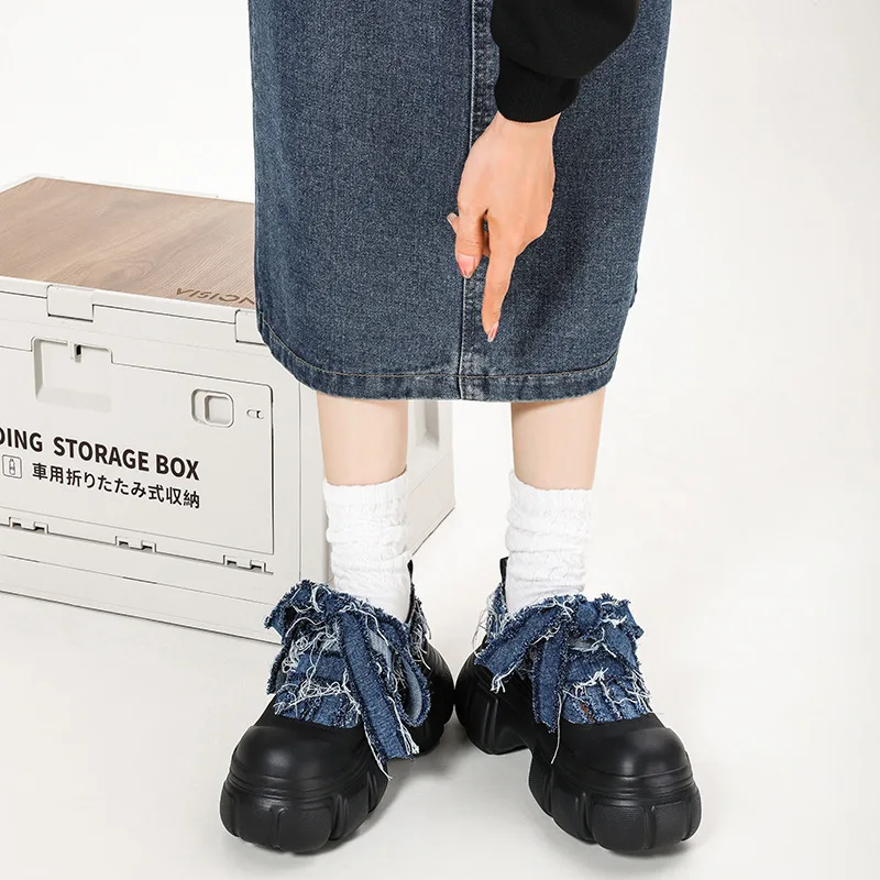Vincy Denim Booties - Image 3
