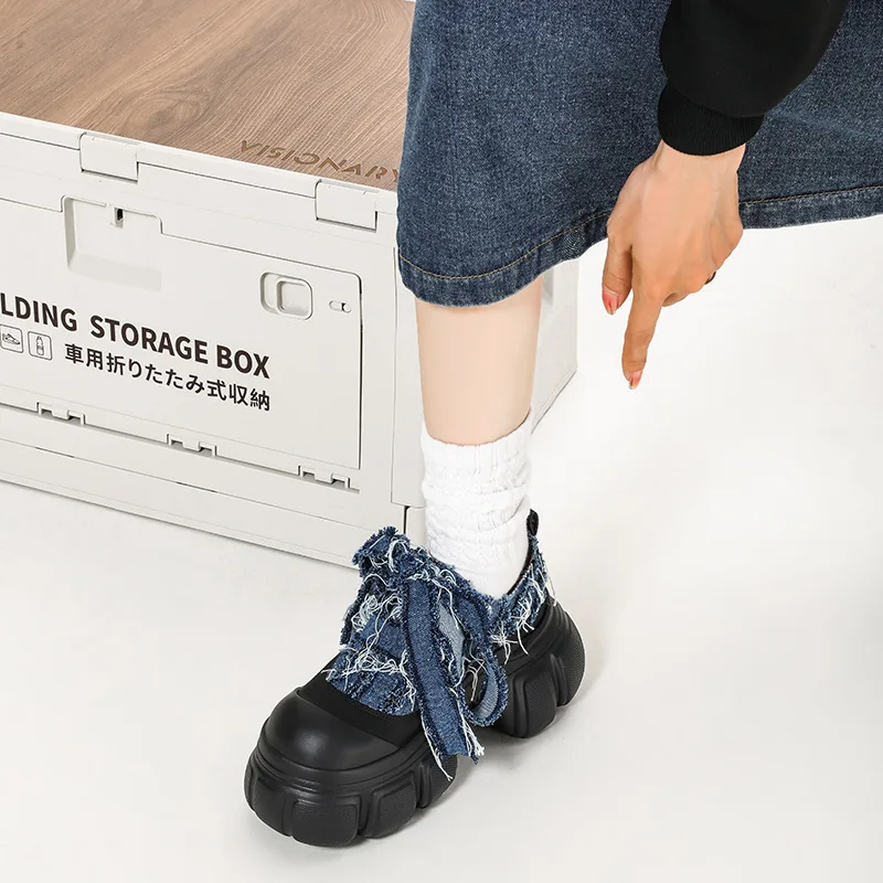 Vincy Denim Booties - Image 4