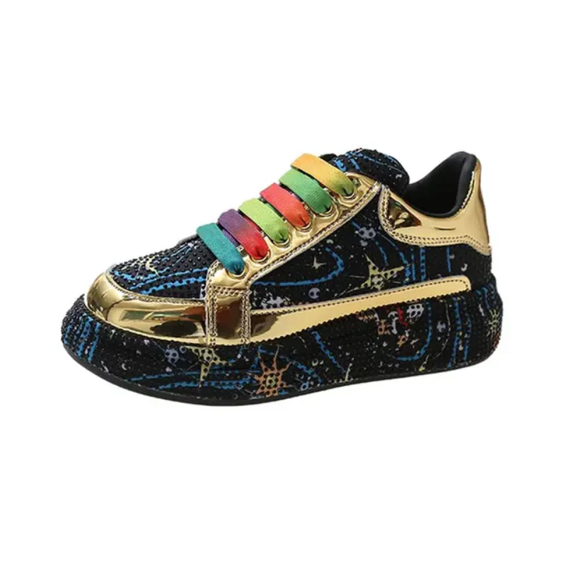 VividVibe Rhinestone Sandals - Image 2