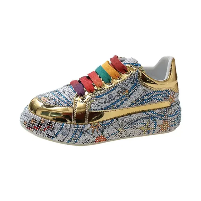VividVibe Rhinestone Sandals - Image 3